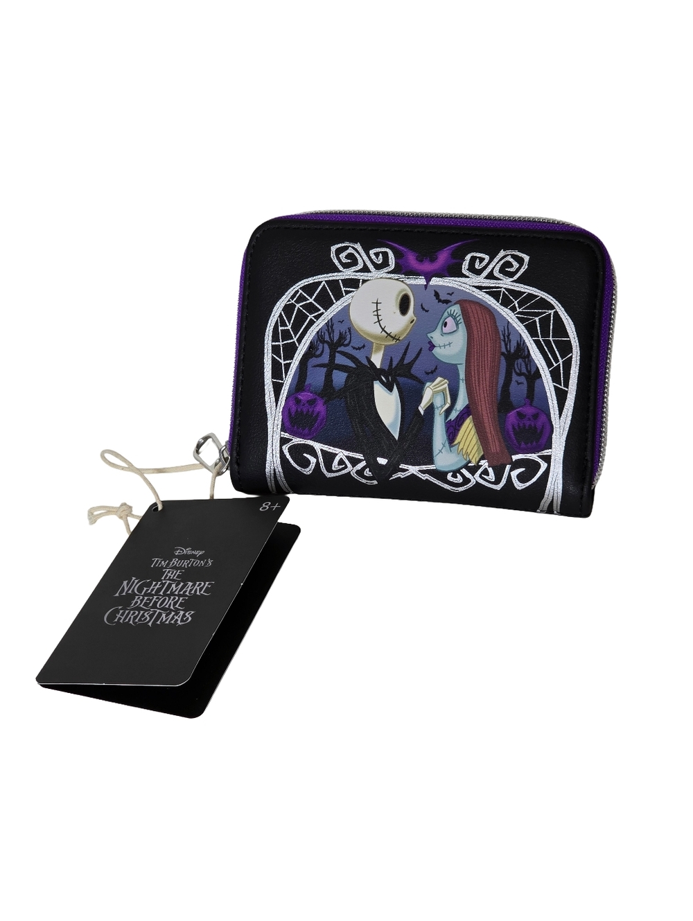 Loungefly Nightmare Before Christmas Jack Sally Zip Wallet NWT